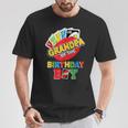 Grandpa Of The Birthday Boy Uno Daddy Papa 1St Bday T-Shirt Personalized Gifts
