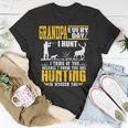My Grandpa Every Day I Hunt I Think Of You Hunting In Heaven T-Shirt Funny Gifts