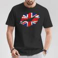 Great Britain England Lips For Brit T-Shirt Unique Gifts