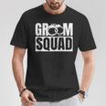 Groom Squad Groomsmen Wedding Bachelor Party T-Shirt Funny Gifts