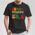 Groovy In My Poppy Era Pride Month Lgbtq Fathers Day For Men T-Shirt Unique Gifts