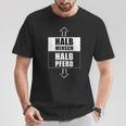 Halb Mensch Halb Pferd Pferdemensch Humor Zentaur T-Shirt Lustige Geschenke