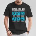 Handball Dinge Die Ich In Meiner Freizeit Mache T-Shirt Lustige Geschenke