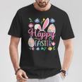Happy Easter Bunny Spring Easter Egg Easter For Women T-Shirt Funny Gifts