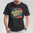 Happy Nurses Week And Day 2024 Superheroes In Scrubs B T-Shirt Unique Gifts