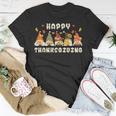 Happy Thanksgiving Autumn Gnomes With Harvest T-Shirt Personalized Gifts