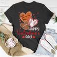 Happy Valentines Day Basketball Baseball Football Boys Mens T-Shirt Unique Gifts