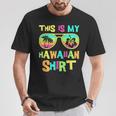 This Is My Hawaiian Sunglasses Tropical Luau Hawaii T-Shirt Unique Gifts