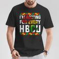 Hbcu Black History Month I'm Rooting For Every Hbcu Women T-Shirt Unique Gifts