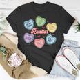Hearts Candy Valentines Day Real Estate Be My Client T-Shirt Funny Gifts