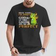Heck Yeah I'm Short God Only Let Things Grow Cute Dragon T-Shirt Unique Gifts
