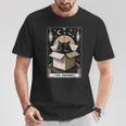 The Hermit Tarot Card Cat Lover Cat T-Shirt Personalized Gifts