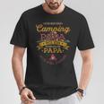 Herren Camping Papa Wie Ein Normaler Papa Nur Cooler Zelten Camper T-Shirt Lustige Geschenke