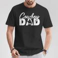 Herren Cowboy Papa Lustig Cowboy Papaatertag T-Shirt Lustige Geschenke