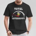 Herren T-Shirt Total Unterhopft, Bier Tankanzeige Motiv Lustige Geschenke