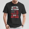 Herren Unterschätzen Niemals Old Manietnam-Veteran Papa Opa T-Shirt Lustige Geschenke