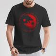 Hijos De Fenrir Skoll Y Hati Norse Wolf Rune Camiseta unisex Regalos divertidos