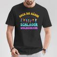 Hoch Die Hände Schlager Weekender Schlagerhit Schlagerparty T-Shirt Lustige Geschenke