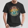 Hombre Padrino Nivel Desbloqueado Regalo Padrino Camiseta unisex Regalos divertidos