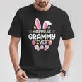 Hoppiest Grammy Ever Easter Happy Easter Day Grandma T-Shirt Unique Gifts