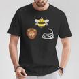 Hose Bee Lion Bee Lover Beekeeper T-Shirt Unique Gifts