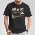 Howdy Kindergarten Teacher Rodeo Country Western Cowgirl T-Shirt Funny Gifts