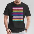 Human Gay Lesbian Bisexual Transgender Pansexual Lgbt Flag T-Shirt Unique Gifts