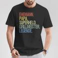 Husband Papa Grillmeister S T-Shirt Lustige Geschenke