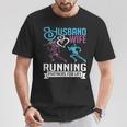 Husband And Wife Running Sweet Valentine’S Day T-Shirt Unique Gifts