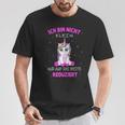 Ich Bin Nicht Klein Unicorn Saying T-Shirt Lustige Geschenke