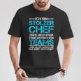 Ich Bin Stolzer Chef Einer Fantastischen Teams T-Shirt Lustige Geschenke