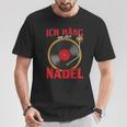 Ich Hänge An Der Nadel Inyl Record T-Shirt Lustige Geschenke