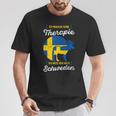 Ich Muss Nur Nach Sweden German Language T-Shirt Lustige Geschenke