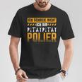 Ich Schreie Nicht Bin Polier Construction Site Builder Polier T-Shirt Lustige Geschenke