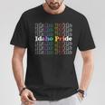 Idaho Pride Lgbt Rainbow T-Shirt Unique Gifts