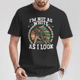I'm Not As White As I Look Native American Dna T-Shirt Funny Gifts