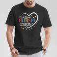 I'm A Proud Cousin Love Heart Autism Awareness Puzzle T-Shirt Unique Gifts
