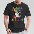 I'm Ready To Crush 2Nd Grade Second Grader Dabbing Unicorn T-Shirt Unique Gifts