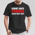 Imbiss Verkäufer Cpm Fastfood Ruhrpott T-Shirt Lustige Geschenke