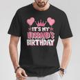 It's My Husband's Birthday Celebration T-Shirt Funny Gifts