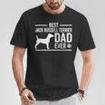 Jack Russell Terrier Dad Best Dog Owner Ever T-Shirt Lustige Geschenke