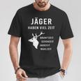 Jäger Haben Viel Zeit I Schonzeit I Jäger Hunting T-Shirt Lustige Geschenke