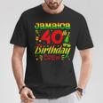 Jamaica Birthday Crew 40Th Birthday Jamaica Vacation T-Shirt Unique Gifts