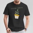 Japanese Aesthetic Grow Through It Plant Lovers T-Shirt Unique Gifts