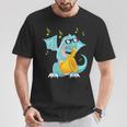 Jazz Music Lover Dragon With Saxophone T-Shirt Unique Gifts