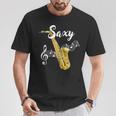 Jazz Music Lover Gold Sax Saxy Saxophone Player T-Shirt Unique Gifts