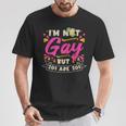 Je Ne Suis Pas Gay Mais 20$ C'est 20$ Pour Un Enterrement Deie De Garçon En T-Shirt Cadeaux drôles