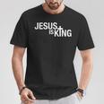 Jesus Is King T-Shirt Lustige Geschenke