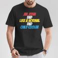 Jiu Jitsu Dad Like A Normal Dad Only Cooler Father's Day T-Shirt Unique Gifts