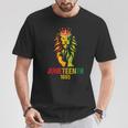 Junenth African American Black Lion 1865 King Women T-Shirt Unique Gifts